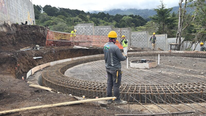 ESPH invierte más de ₡1600 millones en tanque de agua en San