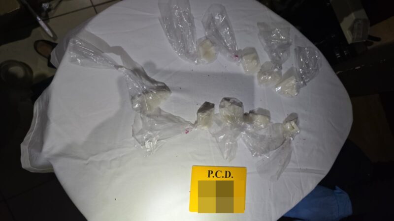 Decomiso de la PCD. Foto: MSP.