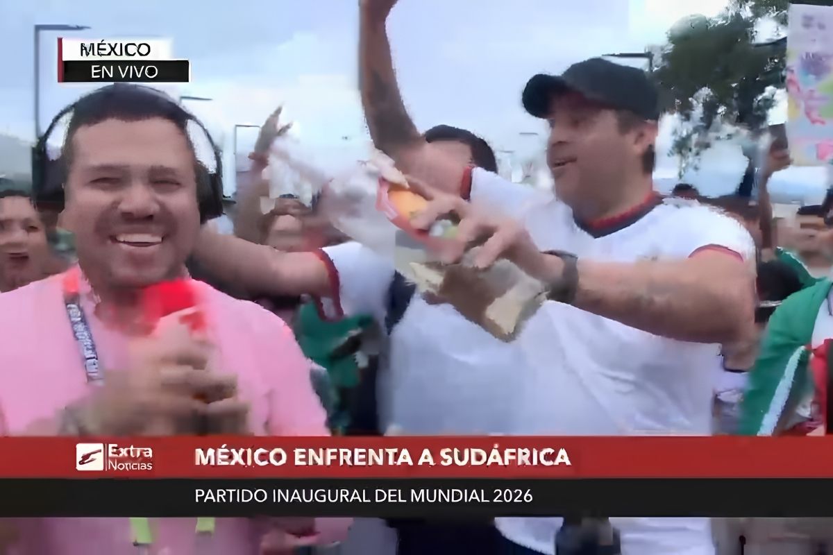 Periodista de Extra TV vive un momento único en pl