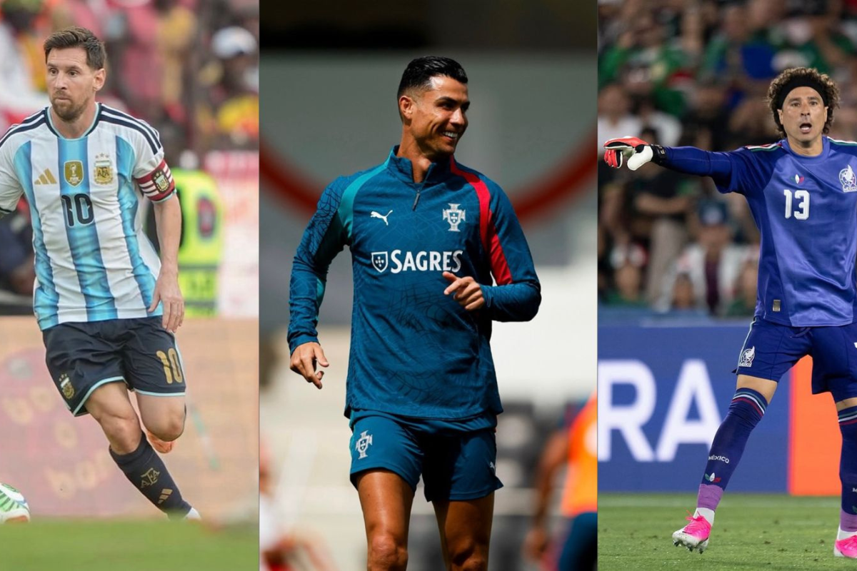 Estos son los tres futbolistas que jugarán su sexto Mundial