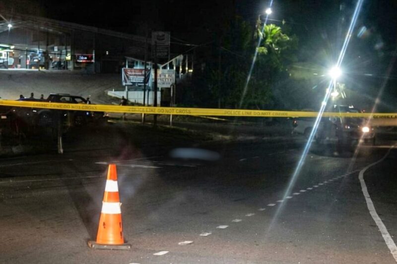 Hallan hombre sin vida en la calle. Foto: corresponsal Mariluz Rojas.