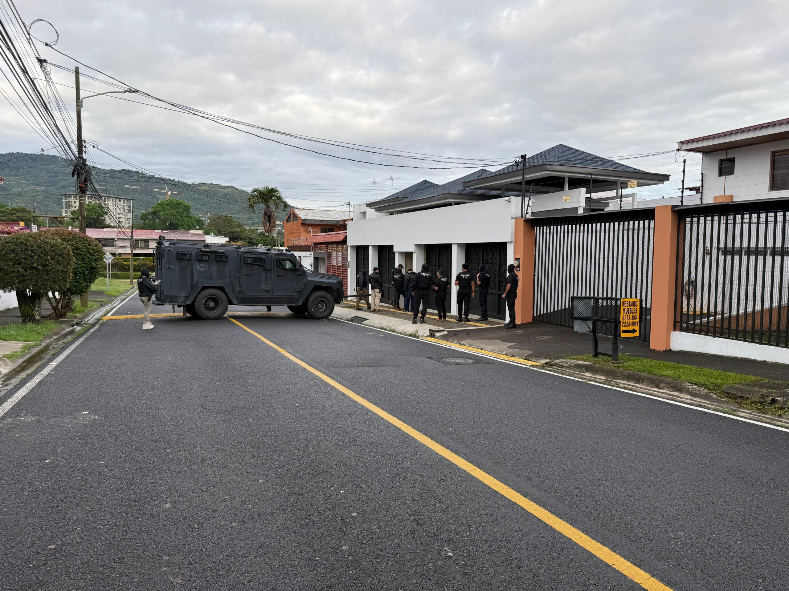 Así entró “La Bestia” a propiedad durante allanamiento por d