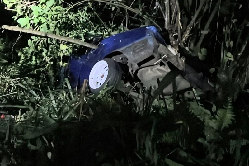 Mortal accidente en Los Chiles. Foto: corresponsal Mariluz Rojas.