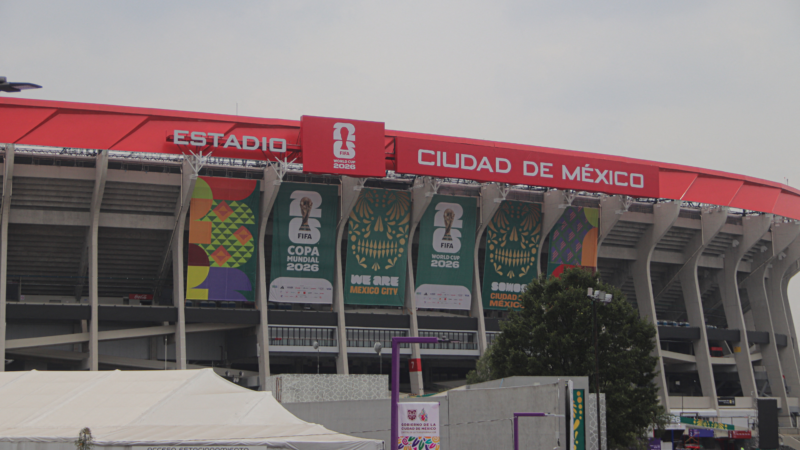 Videos: Estadio Azteca se alista para inauguración
