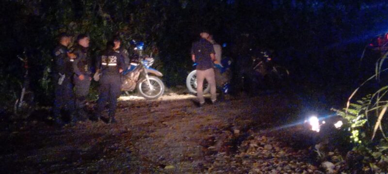 Caso se dio en Pejibaye, Cartago. Foto: cortesía corresponsal Joaquín Salas.