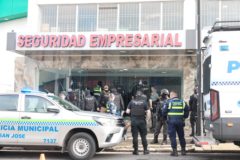 Estas fueron las propiedades intervenidas por las autoridades.