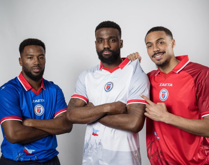 Haití inmortaliza independencia en camisa para el Mundial
