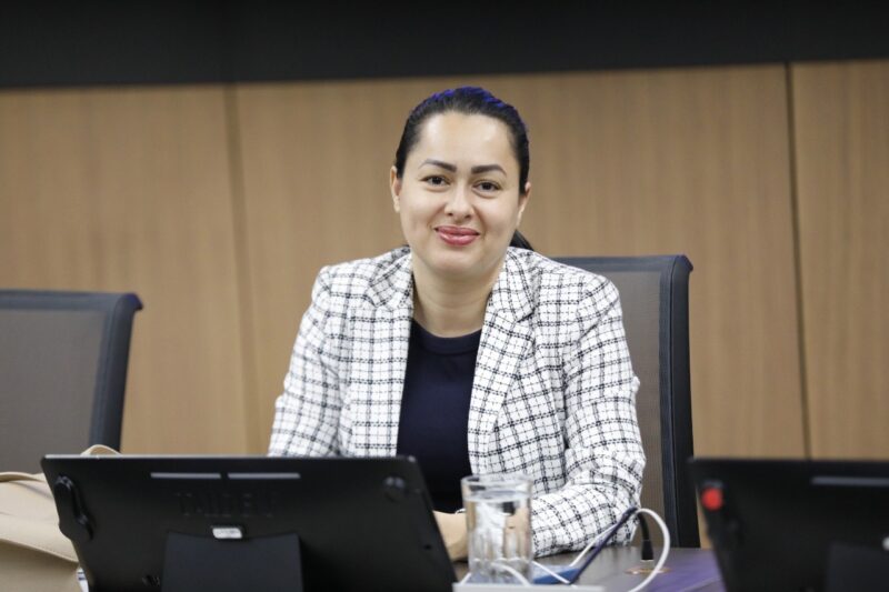 La diputada oficialista, Cindy Murillo.