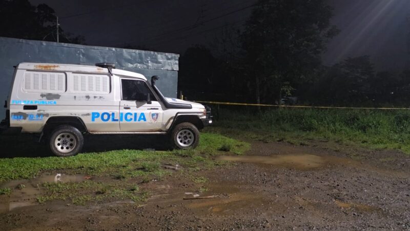Mortal ataque armado en San Carlos. Foto: Mariluz Rojas. 