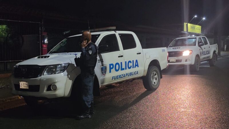 Mortal ataque armado en San Carlos. Foto: Mariluz Rojas. 