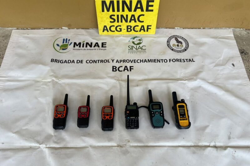 Foto: Brigada de Control y Aprovechamiento Forestal del ACG.