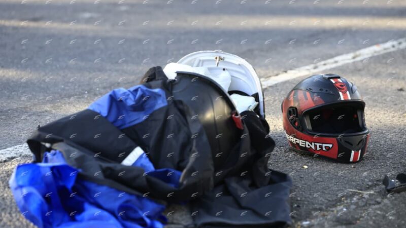 Mortal accidente en Santa Ana. Foto: Isaac Villalta. 