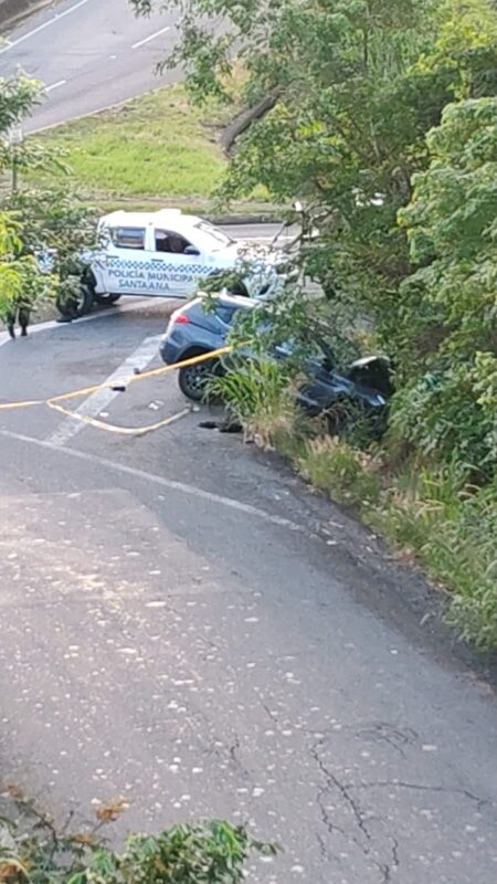 Mortal accidente en Lindora, Santa Ana. Foto: crédito Santa Ana Actual. 