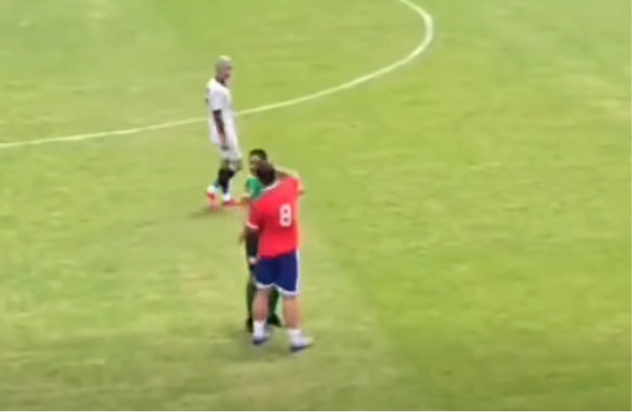 Video: Así fue la violenta agresión de exseleccionado nacional a árbitro