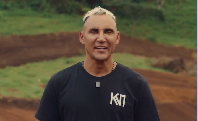 Keylor Navas motocross