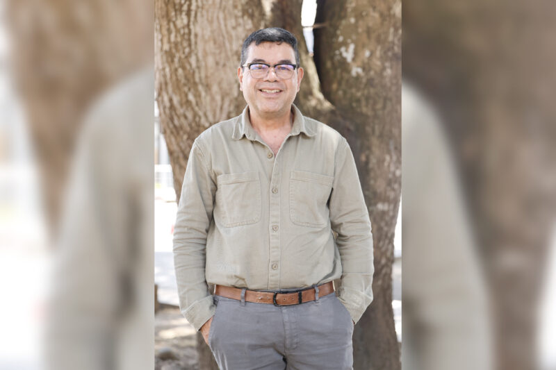 Marcelo Castro disfruta de la tranquilidad de vivir en una zona rural.