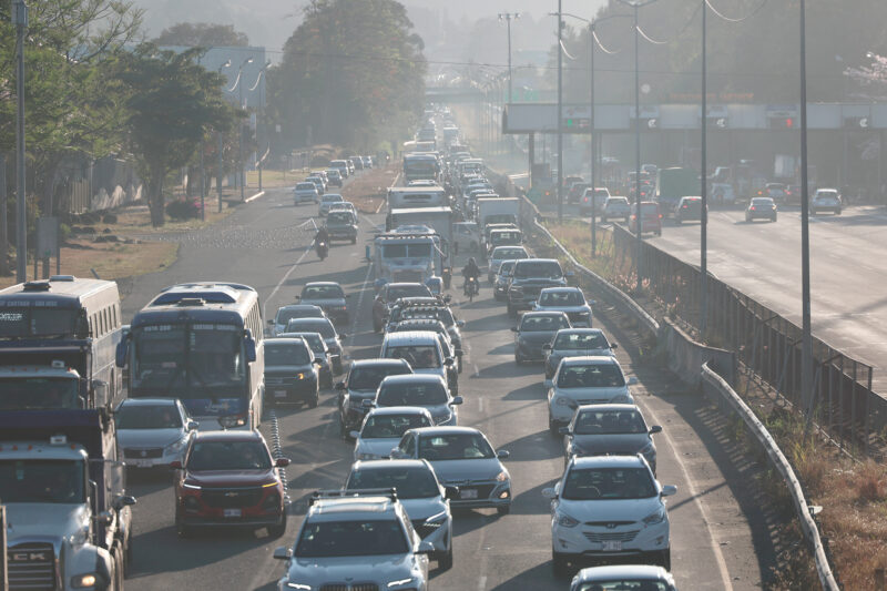 Actualmente la ruta cuenta con dos carriles por sentido.