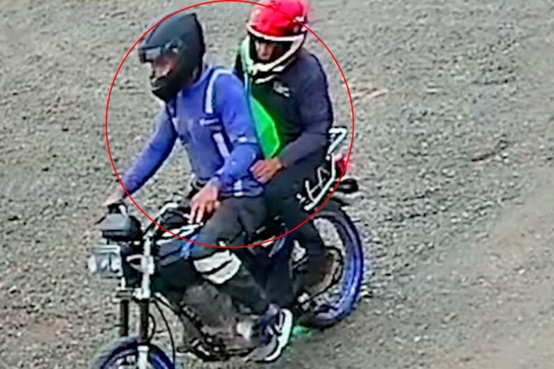 Motorizados entran a taller mecánico y matan hombre a balazos
